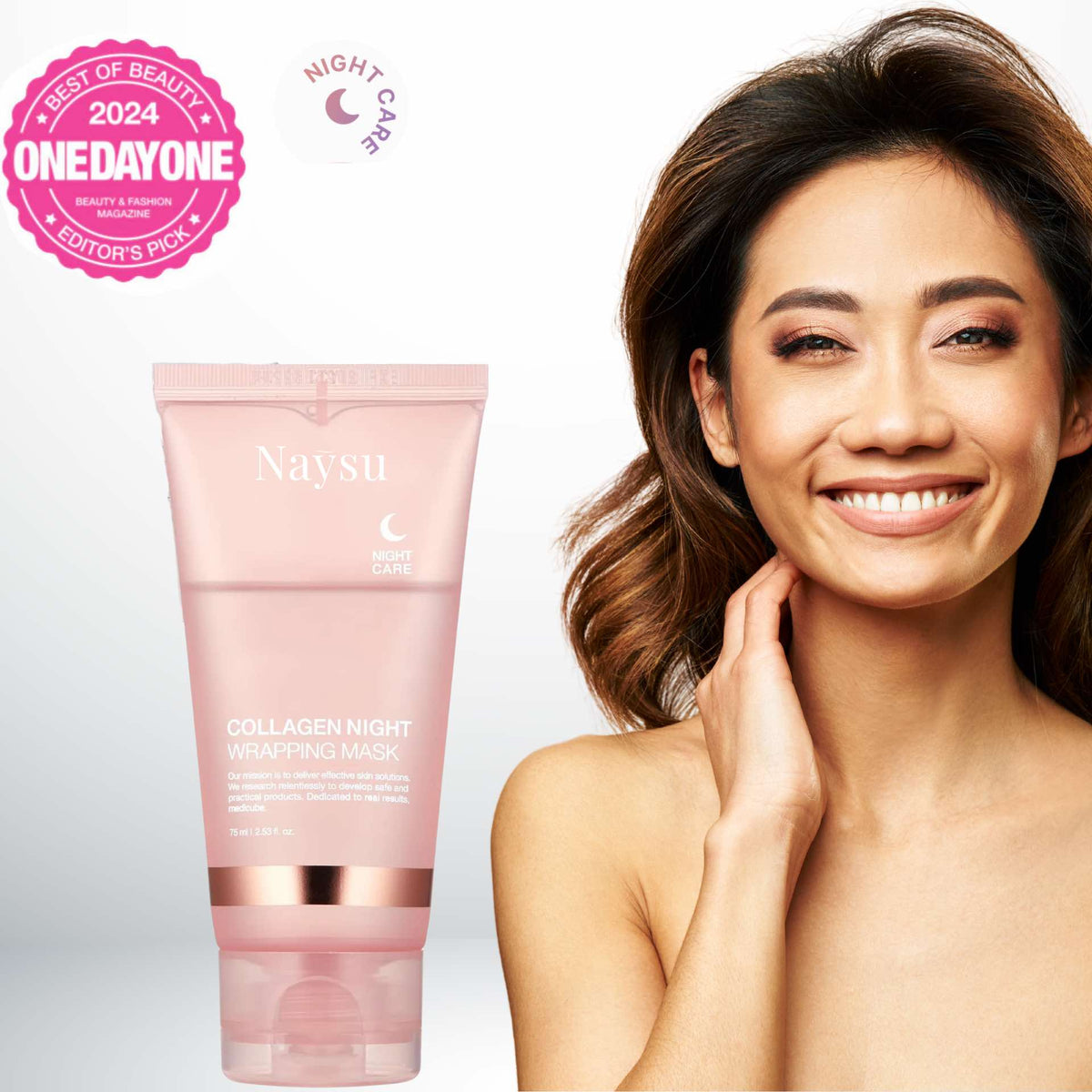 Glowing Skin Overnight – Collagen & Care