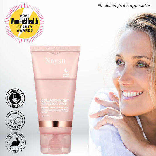 Collageen Masker - Word wakker met huid die zichtbaar jonger oogt